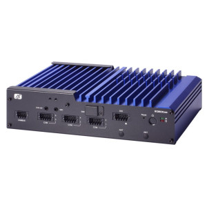 Axiomtek ROBOX300 AMR Controller, 11th gen Intel Core i5 processor, LAN, USB 3.2, RS-232/422/485, CAN, DIO, & Wi-Fi/Bluetooth/5G/LTE